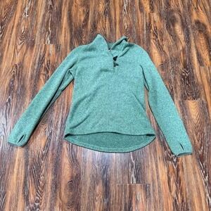 The North Face Osito Fleece Jacket Women's M Sage Green Full Zip Soft Cozy